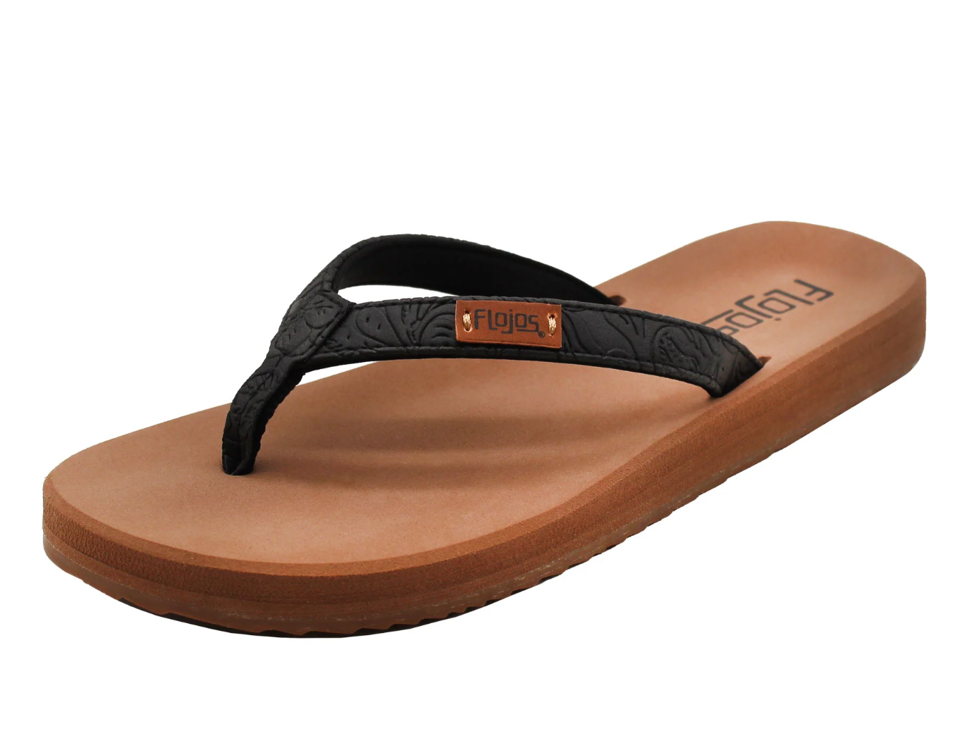Flojos Billie Women's Sandal (187- Black Artisan)